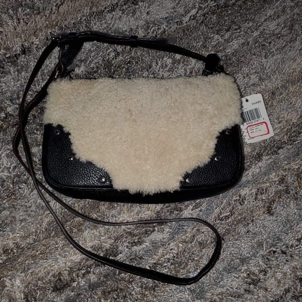 New Coach cow style bag